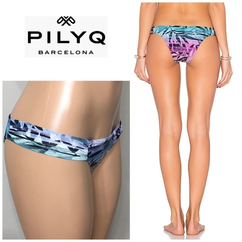 PILYQ Congo Fanned teeny bikini. NWT
